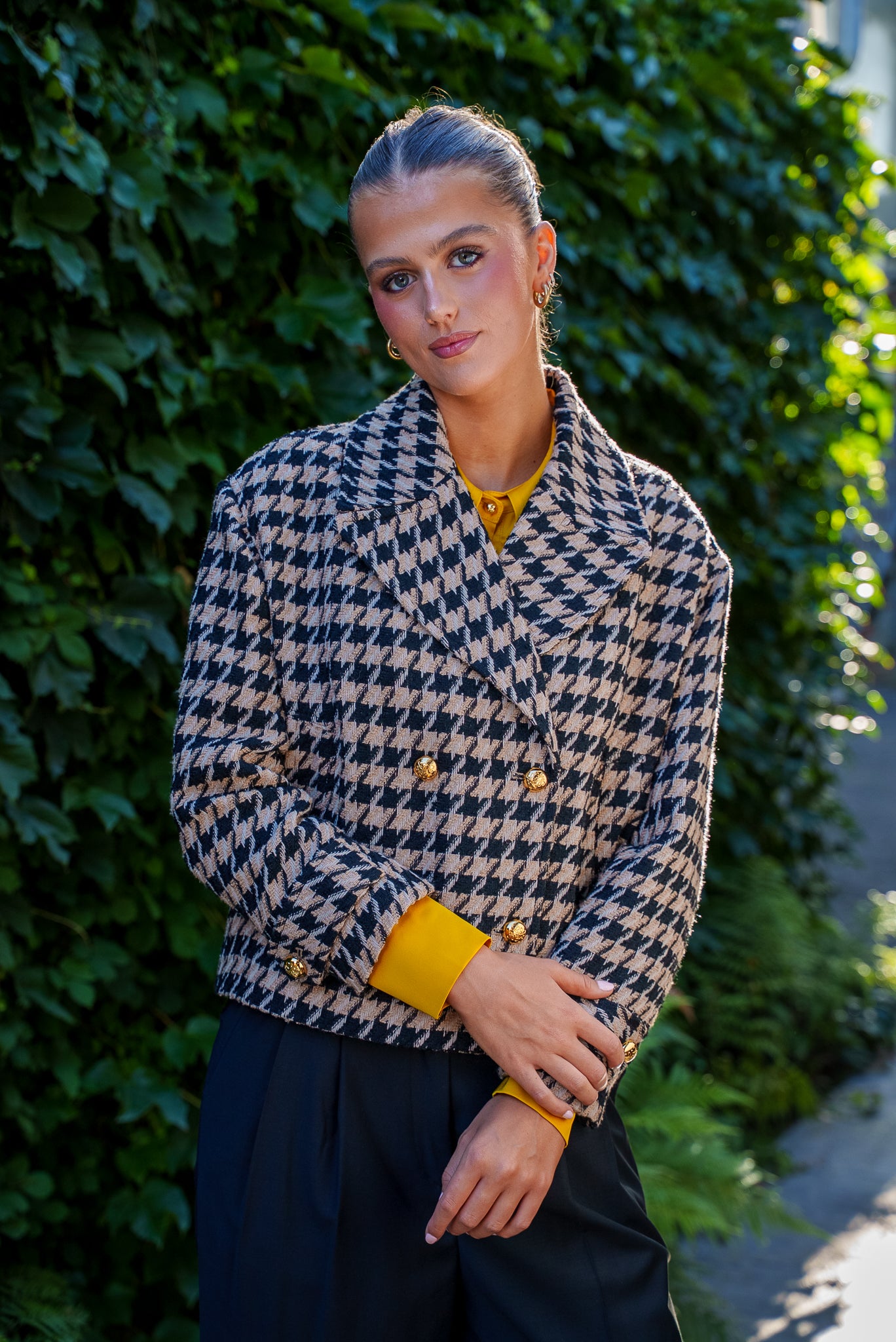 Bond Street Cropped Peacoat