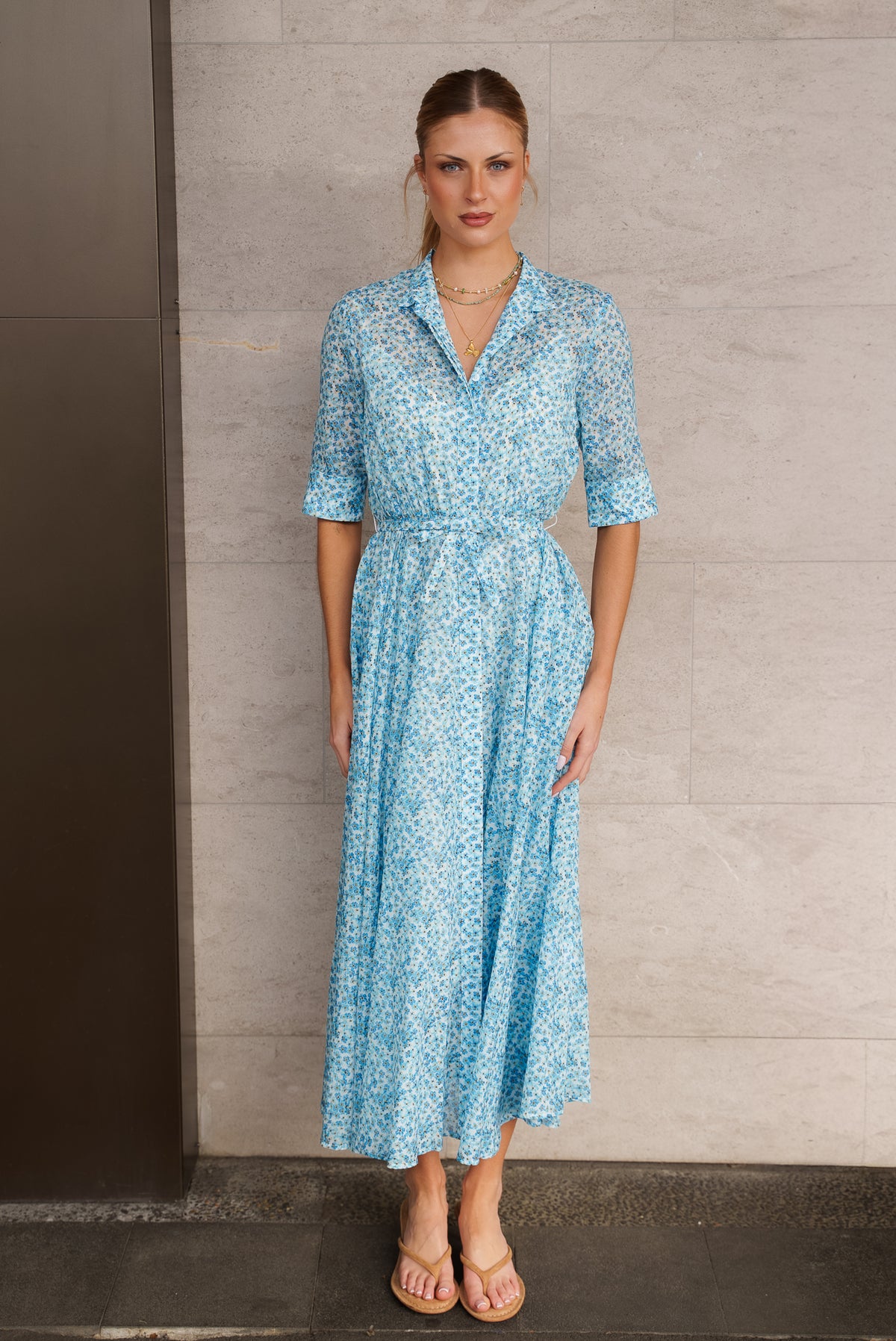 Pienza Shirt Dress