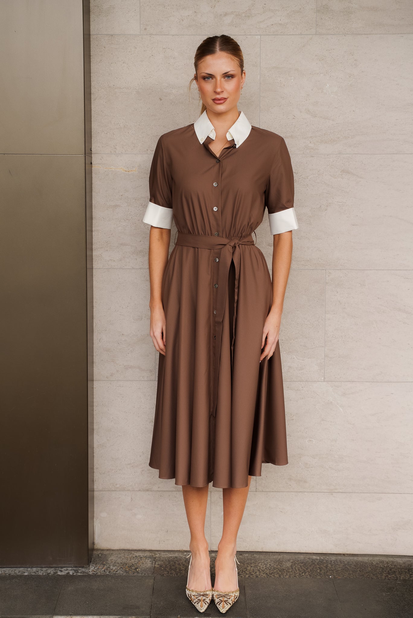 Monza Shirt Dress