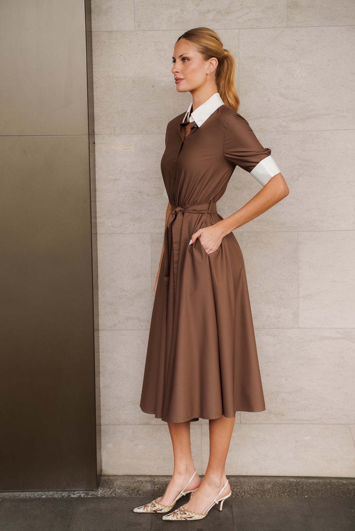 Monza Shirt Dress