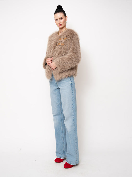 Glasgow Faux Fur Bomber