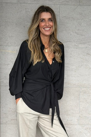 Salerno Shirt Black