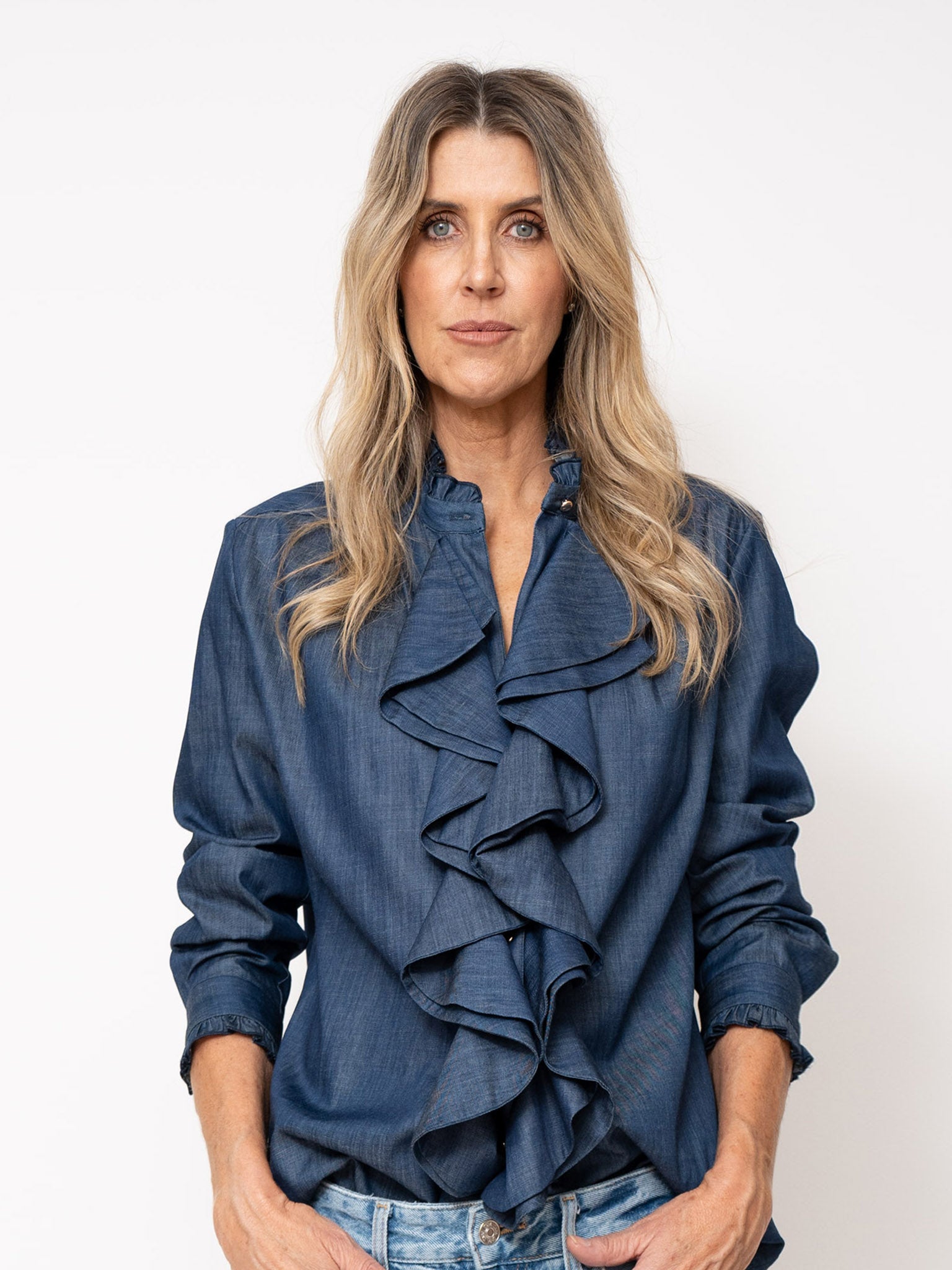 Santiago Shirt - Dark Denim