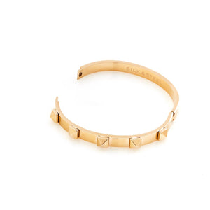 Rock Glam Bangle - Gold