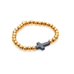 Forbidden Bracelet - Gold + Black Onyx