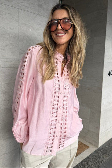 Spoleto Blouse Blush