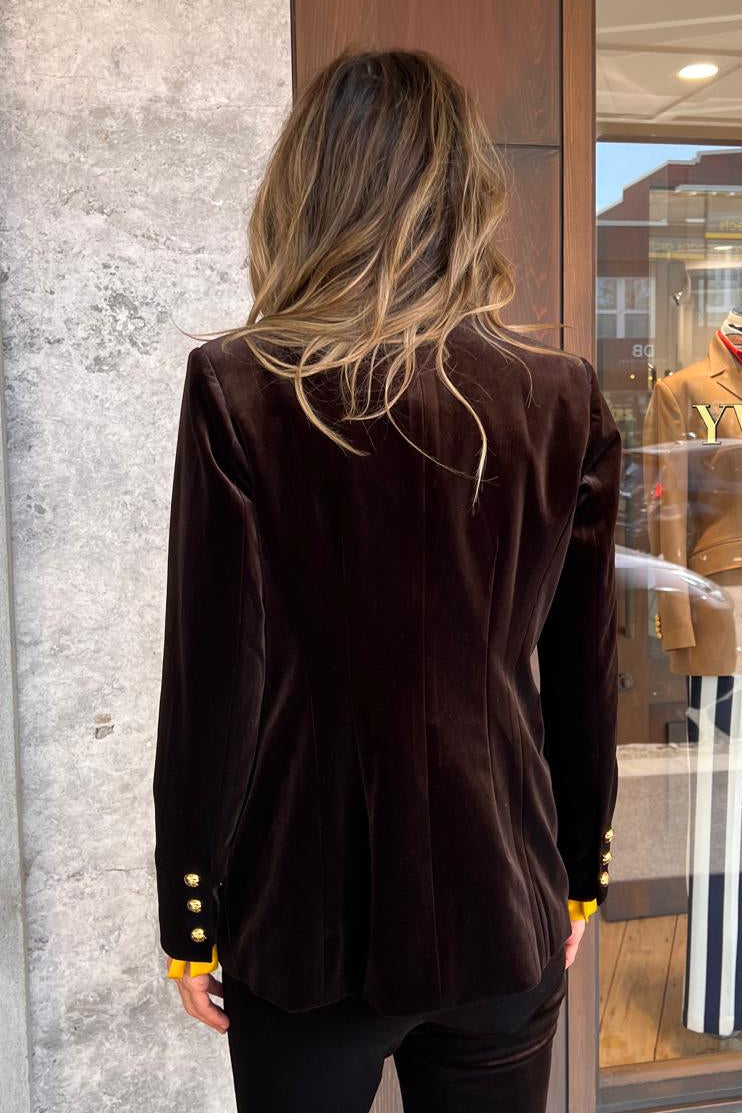Bilbury Velvet Tuxedo Jacket