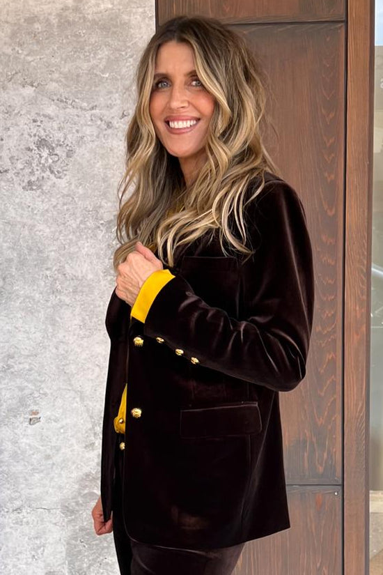 Bilbury Velvet Tuxedo Jacket
