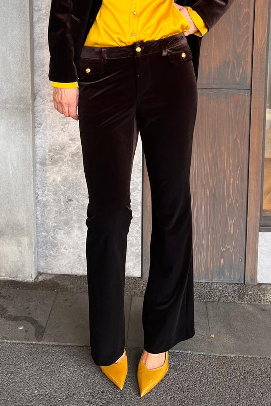 Dalkeith Velvet Tuxedo Pant