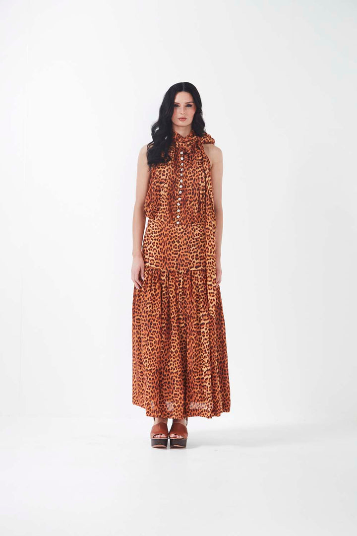 Triesta Skirt - Leopard