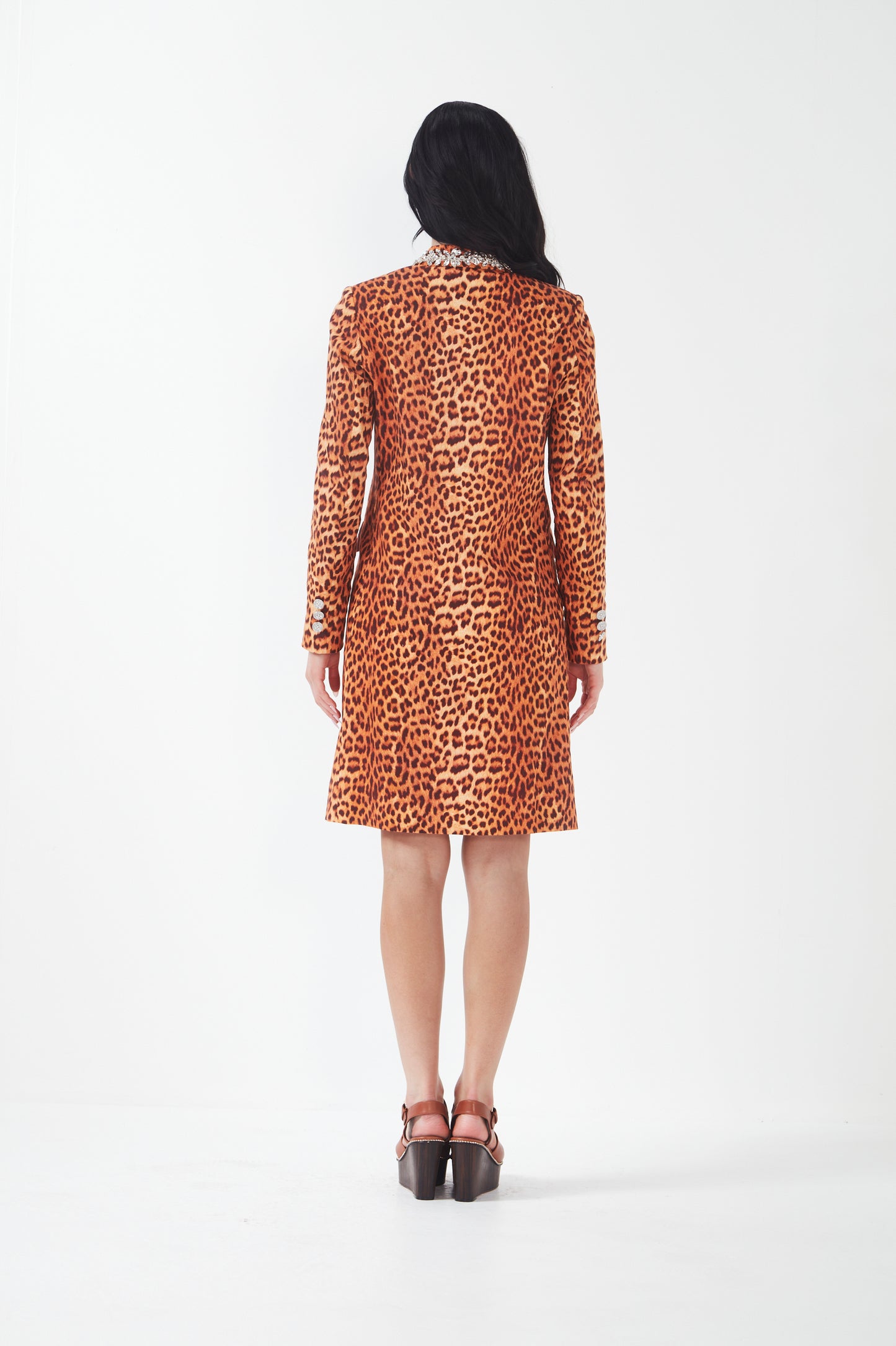 Rome Coat - Leopard