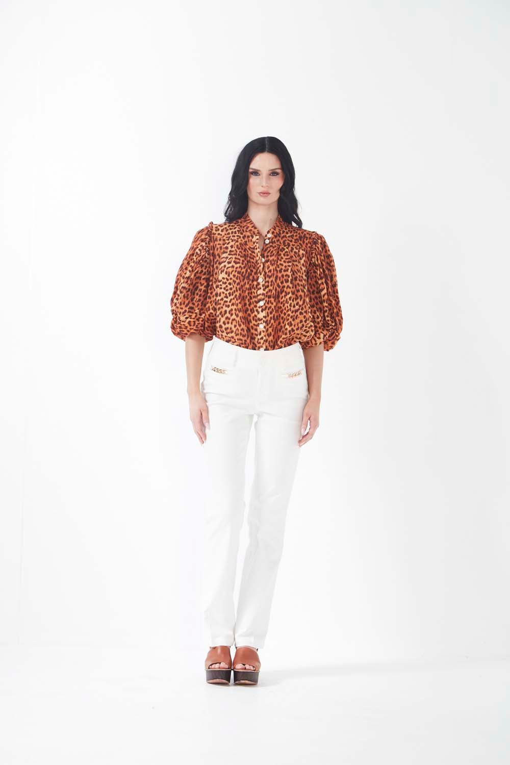 Venice Top - Leopard