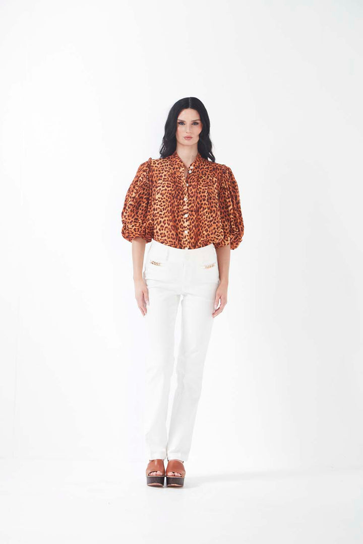 Venice Top - Leopard