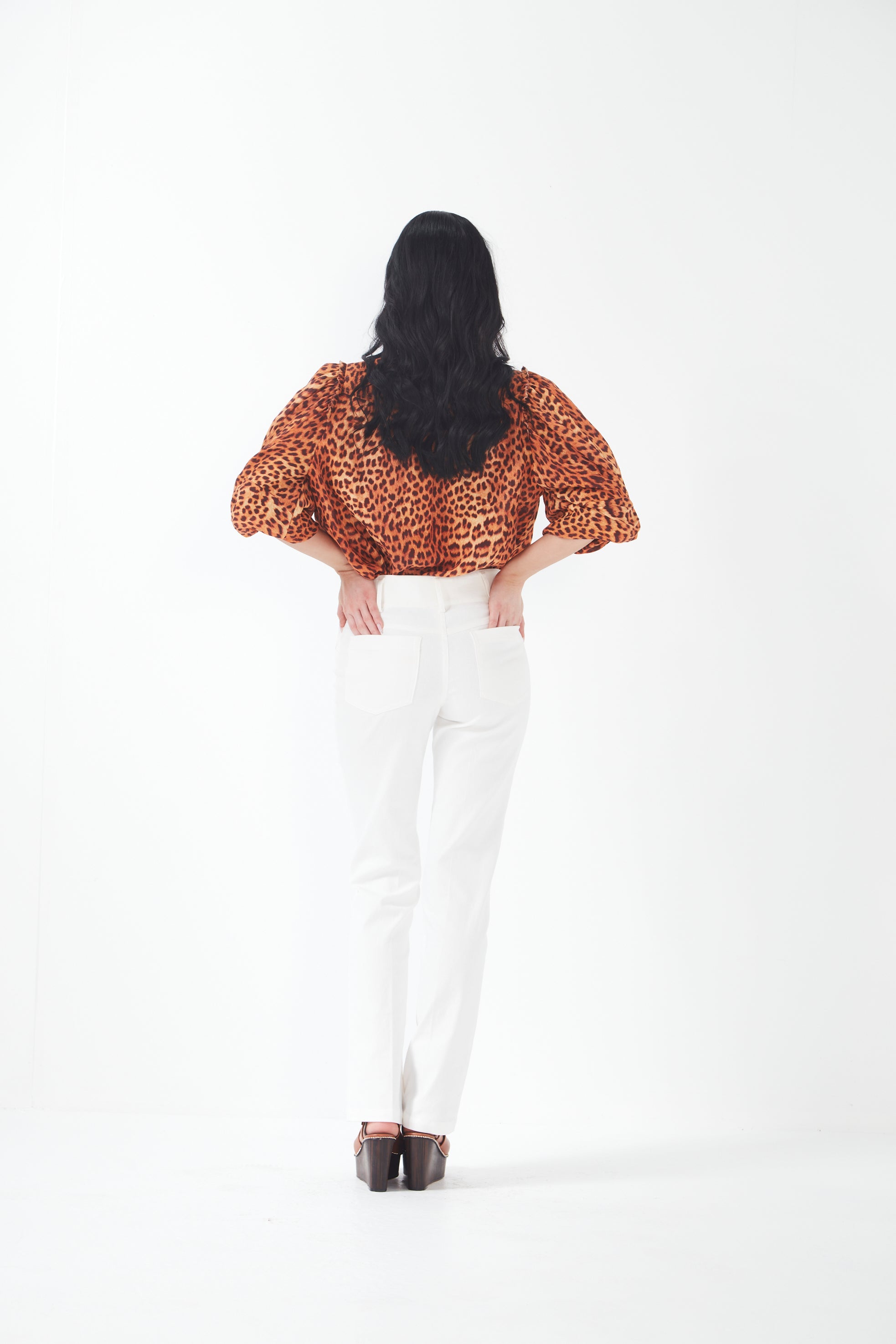 Brescia Blouse - Leopard