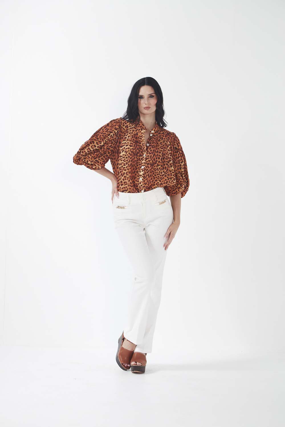 Venice Top - Leopard