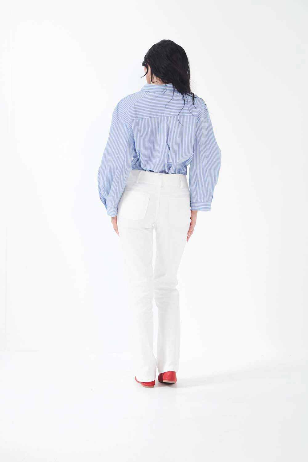 Foggia Shirt - Blue + White