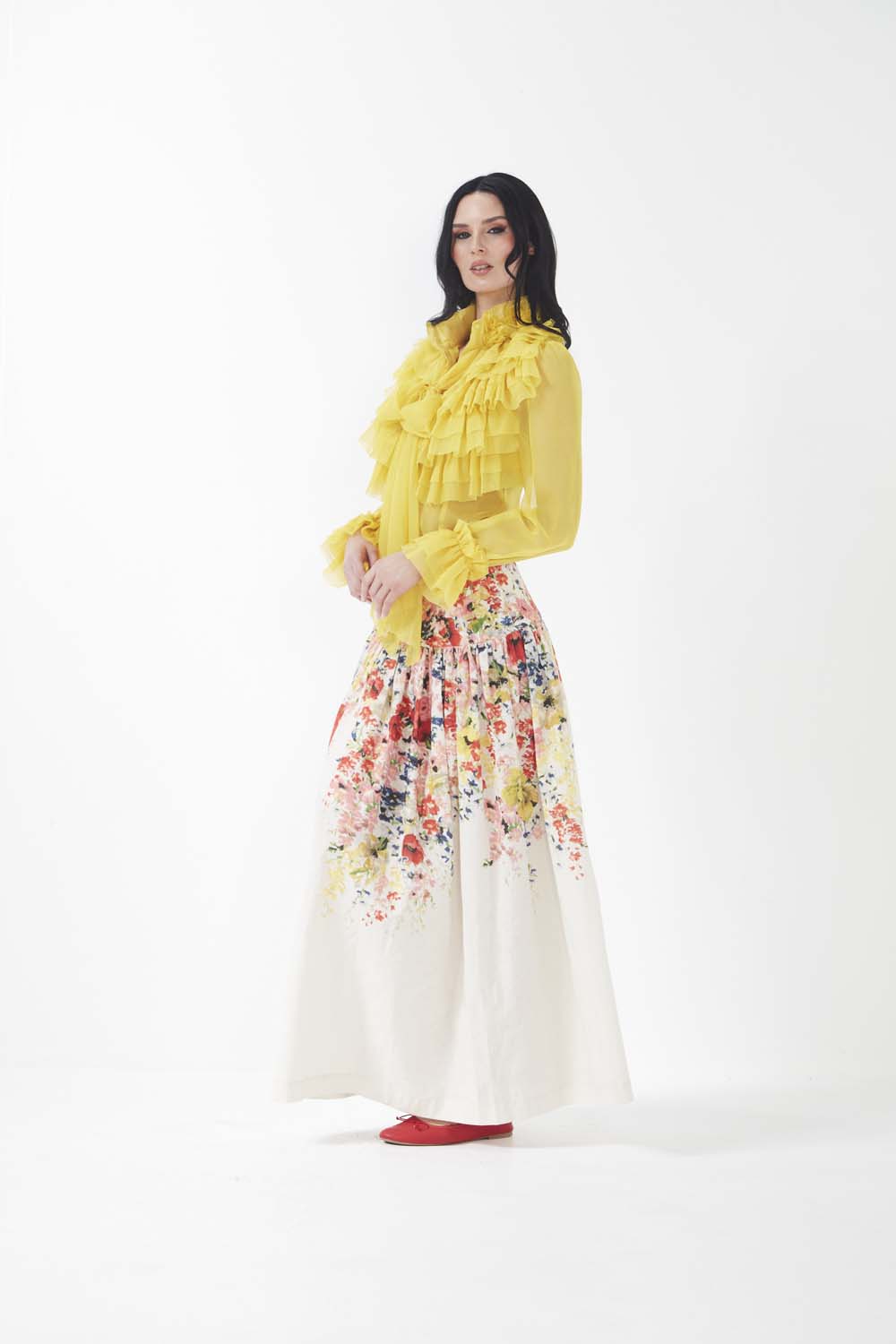 Amalfi Skirt - Floral