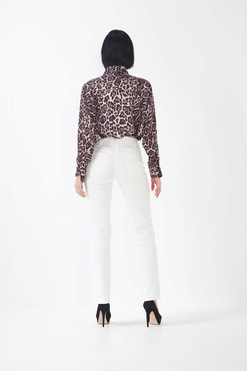 Corva Shirt - Pink Leopard