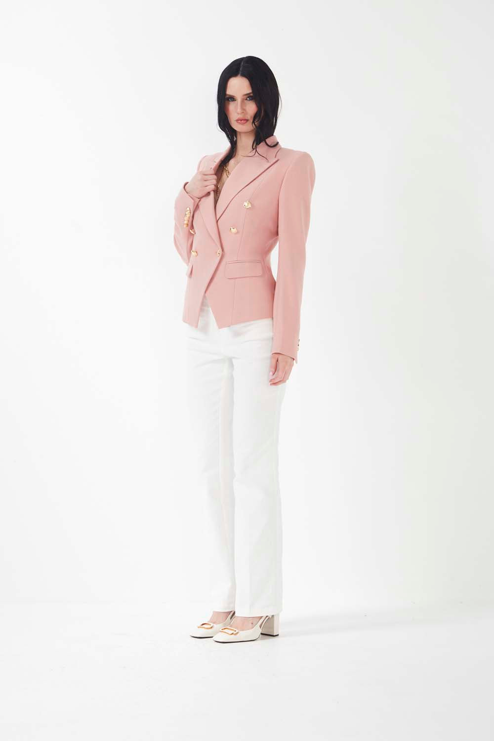 Latina Jacket - Dusky Pink