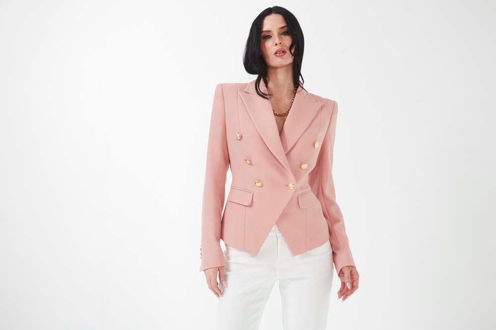 Latina Jacket - Dusky Pink