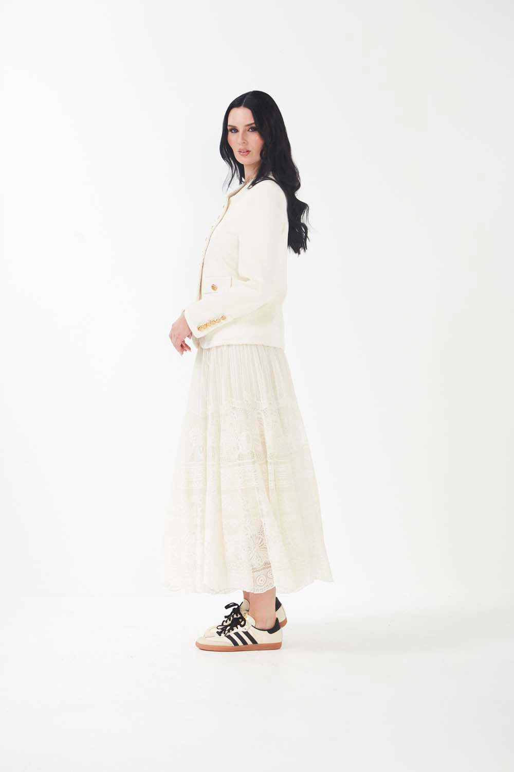 Belfast Skirt - Cream