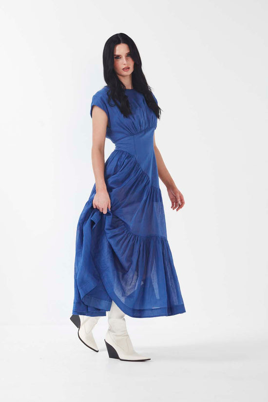 Trento Dress - Cobalt Blue