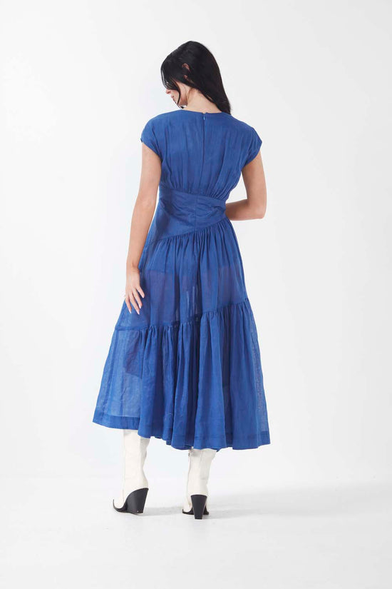 Trento Dress - Cobalt Blue