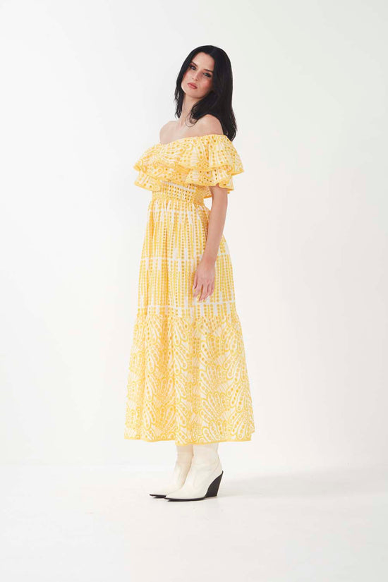 Tuscany Dress - Yellow