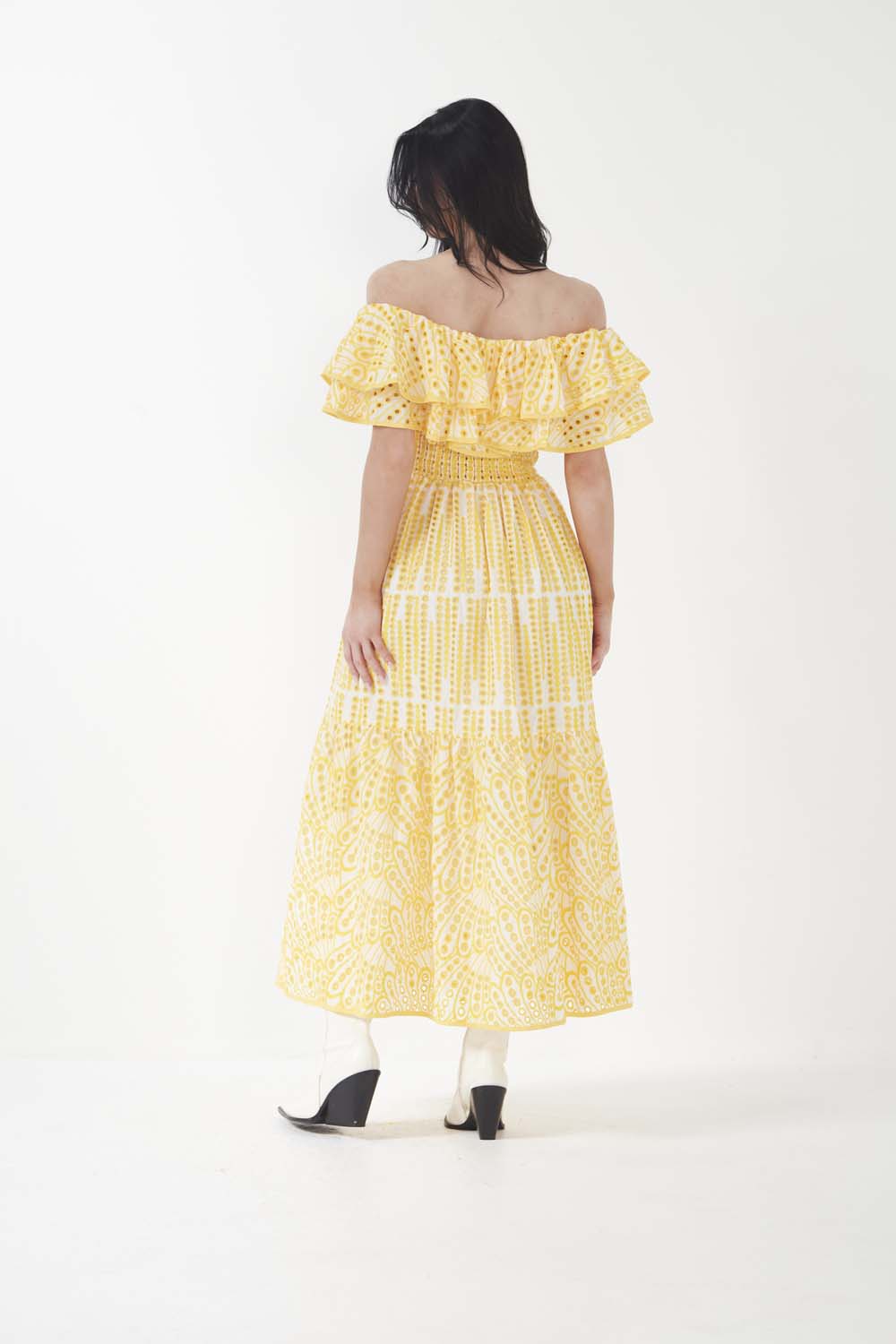 Tuscany Dress - Yellow