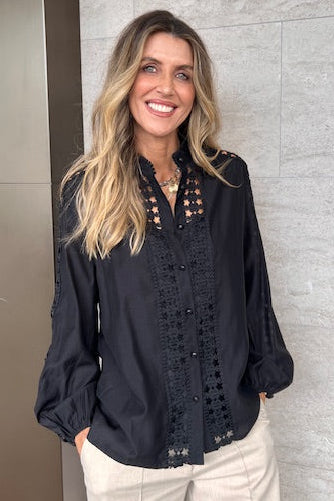 Spoleto Blouse Black